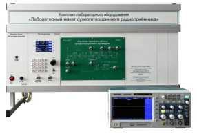 Комплект лабораторного оборудования «Лабораторный макет супергетеродинного радиоприёмника»  - fgospostavki.ru - Сочи
