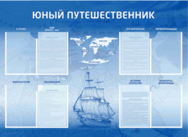 Стенд-уголок "Юный путешественник" - fgospostavki.ru - Сочи
