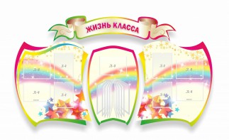 Стенд "Жизнь класса" Вариант 3 - fgospostavki.ru - Сочи