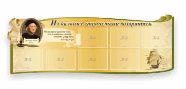 Стенд резной "Из дальних странствий возвратясь" - fgospostavki.ru - Сочи