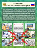 Стенд "Оповещения в чрезвычайных ситуациях" - fgospostavki.ru - Сочи