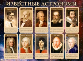 Стенд "Известные астрономы" - fgospostavki.ru - Сочи