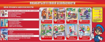 Стенд "Позаботься о своей безопасности" - fgospostavki.ru - Сочи